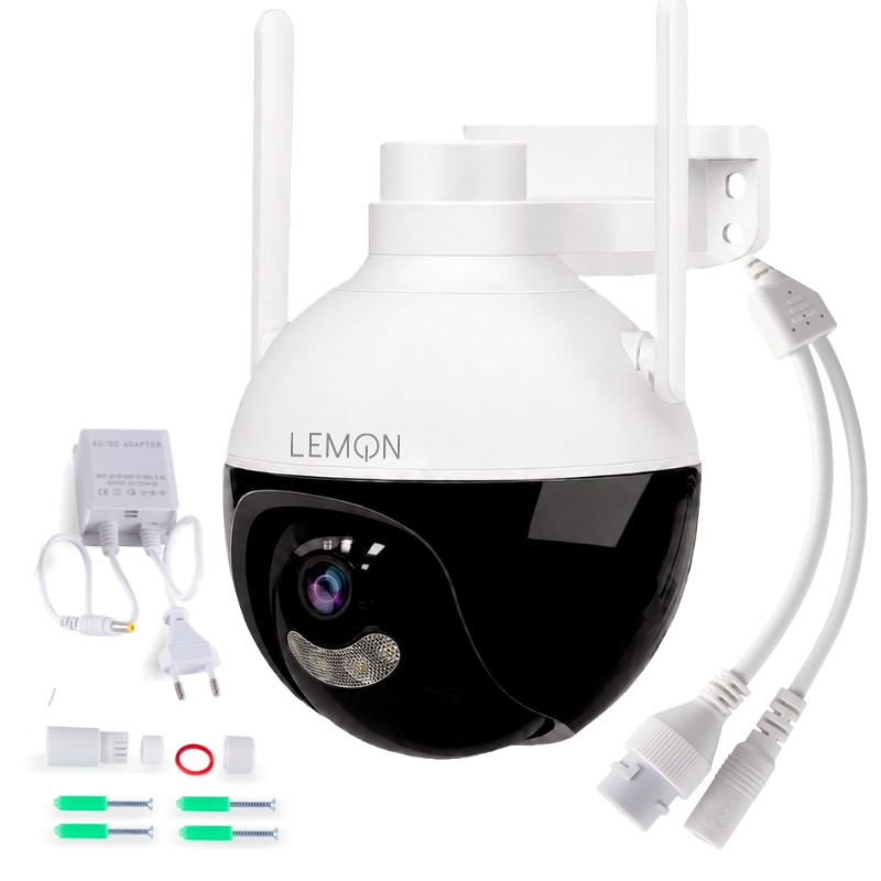 Kamera zewnętrzna WiFi Lemon Silva zestaw